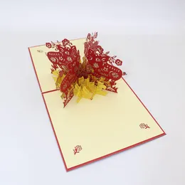 Biglietti d'auguri Fatti a mano Zodiaco cinese Maiale Festival di primavera Cartolina di carta Anno Benedizione Regali per amici per bambini