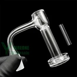 80mm 높이 XXL Terp Slurper 키트 전체 용접 경 사진 가장자리 20mm OD 2.5mm 벽 원활한 용접 Slurp Dab Banger 못과 석영 Terp 기둥 YAREONE 도매