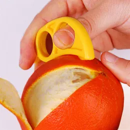 Creative conveniente naranja cazas cazadoras limón cortador stripper fruta stripper fácil cítricos cuchillo herramientas de cocina gadgets207m