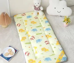 Tappeti materasso dell'asilo nato a cuscino per bambini in cotone per bambini traspirabile pad biancheria da letto per bambini da letto