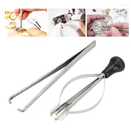 Titta på reparationssatser 2st Hands Remover Presser Needles Picker Puller Montering Removal Tool Watcher Accessories Kit