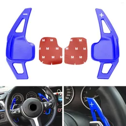 Tampas do volante para 2 3 4 x1 x4 x5 x6 Blue paddle shifter tampa de extensão Acessórios automáticos decoração de carro