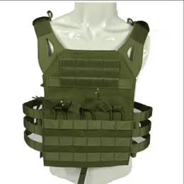 Jaktjackor Taktisk JPC Vest Plate Carrier Ammo Bröstrigg för paintball CS Protective Gear Body Armor1