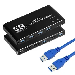 새로운 USB3.0 kvm2 in/out 스위치 4k60Hz는 핫 키가 아닙니다.