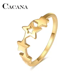 Little Stars Ring Silver Color Girl Party Rings for Woman Fashion Gift Jewelry