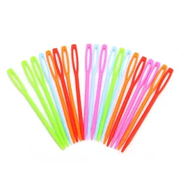 Sewing Notions & Tools 1Set(20PCs/Set) Multicolor Plastic Needles For Crafts Clothing Shoes DIY Kniting Cusp Crochet Hooks 7CM