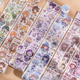 Gift Wrap 80mm 3m Söt Kawaii Cartoon Animation Washi Tape Decorative Tapes For Scrapbooks Diy Crafts Journal Supplies Planners Wrapping