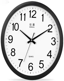 Mute Nordic Wall Clock Nowoczesne zegarki salonowe Watch Salom Decor Kreatywne kalendarze cisza