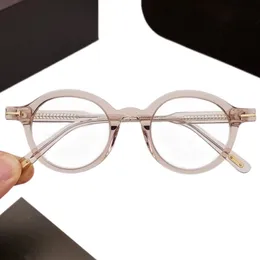Runder Retro-Vintage-Smallrim-Rahmen für Korrektionsbrillen 664 Importierte Acetat-Brillen Fullrim 45-22-145 Unisex-Etui im Fullset-Design
