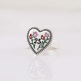 70% OFF 2023 New Luxury High Quality Fashion Jewelry for series RING silver flower digital couple ring Valentine's Day gift anniversary