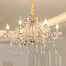 Lustres pendurados lustres de ouro para sala de estar lustre christal quarto de jantar decoração de casamento luminárias de casa kroonluchterchandelie