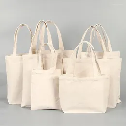 Shopping Bags Eco Foldable Shoulder Handbags Large Handbag Fabric Canvas 1 Tote Bag For Market Reusable Cotton Girls