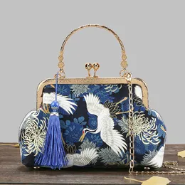 Purse Evening Purses Ladies Handbags Designer Clutch Valentine Bags Bag Female New Versatile Hand-held Hanfu Small Antique Dress