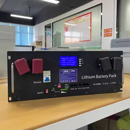 Battery Management System Smart Bms Batteries 100 Ah 48 Volt Rack Mount Lifepo4 Energy Storage Systems