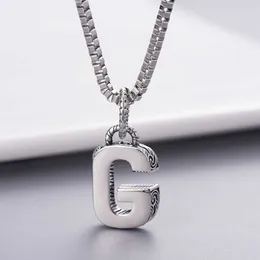70% OFF 2023 New Luxury High Quality Fashion Jewelry for same ancient family double Thai silver 26 English letters necklace high version jewelry