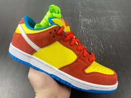 Shoes Shoes Shoes Handmade Low Bart Simpson Habanero Red White Blue Hero Bq6817-602 Sneakers