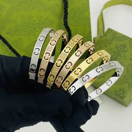 Braccialetto femminile in acciaio inossidabile in oro per donna, uomo, coppia, amore, gioielli da uomo, gioielli di moda, regalo di San Valentino per la fidanzata, taglia 17