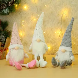 Party Decoration 2023 Year Faceless Gnome Doll Ornaments Christmas Tree Xmas Gnomes Fall Home Decore Navidad For Kids Gifts