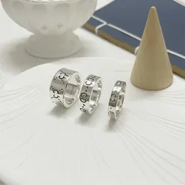 95% zniżki na 2023 NOWA Luksusowa wysokiej jakości biżuteria modowa na srebrną czaszkę Pierścień Mężczyznę i Pierścień Kobiet Duch Elf Elf Hand Ornament Wersja Wersja