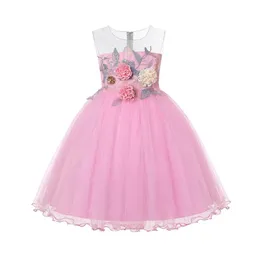 Mädchenkleider, Mädchenkleid, Geburtstagsparty, knielang, süße Prinzessin, Brautjungfer, formelle Weihnachten, Feiertage, 2–9 Jahre, für Mädchen