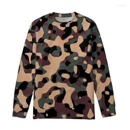 Men's Hoodies 2023 Arrival Hip Hop Sweatshirt Camouflage Print Fashion Tracksuit Oversize Street Wear For Couple Sudadera Hombre