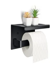 Scatole da toilette in acciaio inossidabile Scaffale di carta Bagno cucina a parete Porta di carta rotolo di stoccaggio appiccicoso HH222962852167