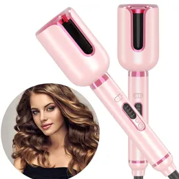 Curling Irons Automatic Hair Curler Auto Wand Rotating Electric Curlers Krultang Automatisch Styling Tool 230306