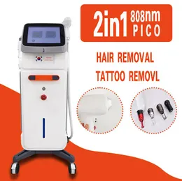 3000 watts Remoção de cabelo Máquina de remoção de tatuagem a laser de picossegundos com 3 comprimentos de onda 808nm 755nm 1064nm Scar scar spot screkle skin tag Remoção a laser