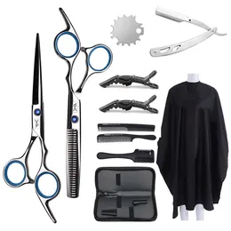 Hair Scissors parrucchiere Set professionale set da 6 pollici giappone 440c parrucchieri 230306