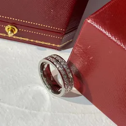 럭셔리 디자이너 반지 남성 반지 여성 반지 다이아몬드 디자인 패션 클래식 스타일 기념일 결혼 아름다운 좋은