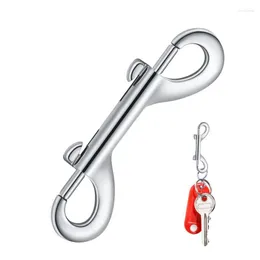 Hundhalsar Double Ended Snap Hooks Heavy Duty Trigger Snaps dykklipp för vatten hink husdjur foder hem koppel garage användning