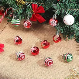 Orecchini a pennaglie 2023 Fashion Christmas Creative Bulb Drop Earrings for Women Regalo Colorful Ball Earr C5Y2