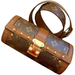 Sıcak lüks tasarımcı omuz çantası papillon gövde çantası silindirik çanta zinciri çanta küçük çanta louisity vuton crossbody çantaları kadınlar için çanta saklama çantaları