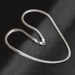Colares pendentes verão 925 jóias finas de moda de prata esterlina 5 mm 20 pés 50 cm de cristal de colar swarovskis256s