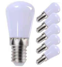 2/4PCS E14 Light Bulbs Mini Refrigerator Lamp 220V LED Screw For Display Cabinets