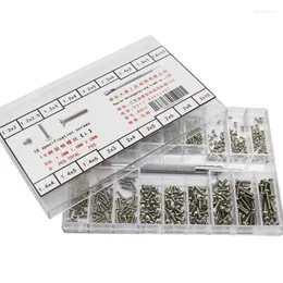 Watch Repair Kits 500PCS Back Cover Screw Stainless Steel Cross Boxed Tool