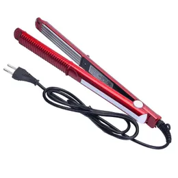 Alisadores de cabelo Curler Iron Iron elétrico Placa corrugada Curling Ferramentas de estilo de volume 230306