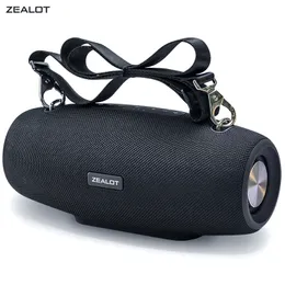 Alto -falante Zealot S67 Bluetooth 60W Power Bluetooth alto -falantes com excelente gestora de baixo HiFi vs cobrança 5
