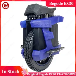 Begode original ex30 50s bateria roda elétrica 134v 3600wh 4000w motor c40 roda de alto torque ip65 à prova dip65 água begode ex30 euc