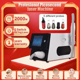 2023 Picosecond Laser Hair Removal Q Switch Nd Yag L-aser Tattoo Removal Machine Pico Multiple specifications are safe and efficient L-aser Machine