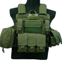Tactical Molle Ciras Vest Paintball Combat Duty Wmag Pouch Utility Bag Releasble Armor Plate Carrier Strike Vests Hunting Jacket1443994