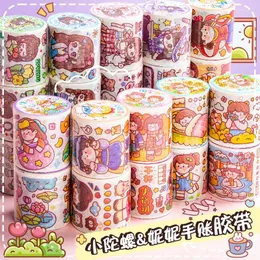 Confezione regalo Bella ragazza NINI Vita quotidiana Nastri Washi a olio speciale Materiale scolastico Nastro adesivo Adesivo Adesivo per scrapbooking fai-da-te