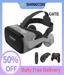 2021 Новая версия VR -гарнитуры Virtual Reality 3D Glase Game Game Goggles Cardboard VR Box для смартфона H2204223989518