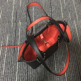 Mulheres de marca Big Sags PlatFor para rabiscar bolsas de designer de rabiscos bolsa composta bolsa composta de couro genuíno de fundo vermelho ombro305s