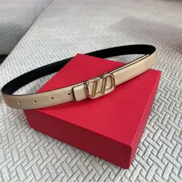 Womens Designer Belts mode echte lederen riem luxe tailleband cintura ceinture voor mannen goud rode buckle v taillebanden breedte 2,5 cm heet
