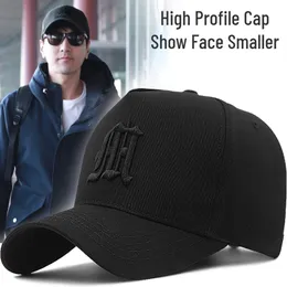 Top Caps RQL Erkekler İçin Büyük Kafa Beyzbol Kapağı Yüksek Profil Spor Golf Şapkası Kadınlar Kadın Kamyon Şapkanı Moda Tasarım Markası Nakış 230306