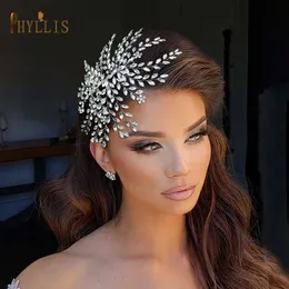 Tiaras A422 Rhinestone Wedding Hair Band Hair Accesories Crystal Bridal Headwear Party Bridal Tiaras Headpiece For Bride Jewelry R230306