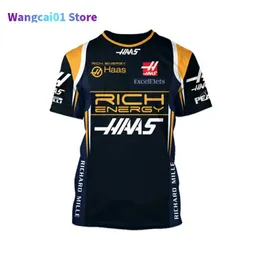 Wangcai01 Мужские футболки F1 Racing 1 Formula 1 Plus Size Men's Wish's Fix Dry Dry Fit Fit Fit High Clate