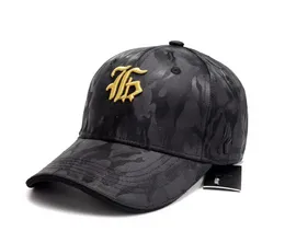 Street Hip Hop Letter Sticked Peaked Cap European und American Hochqualitäts hochwertige Baseballkappen Schwarz Flecken resistant waschbar