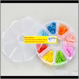 104 PCSSET Bloqueio Marcadores de costura para Knittingplastic Stitch MarkersCrochet Toolsknitting Toolsby FedEx